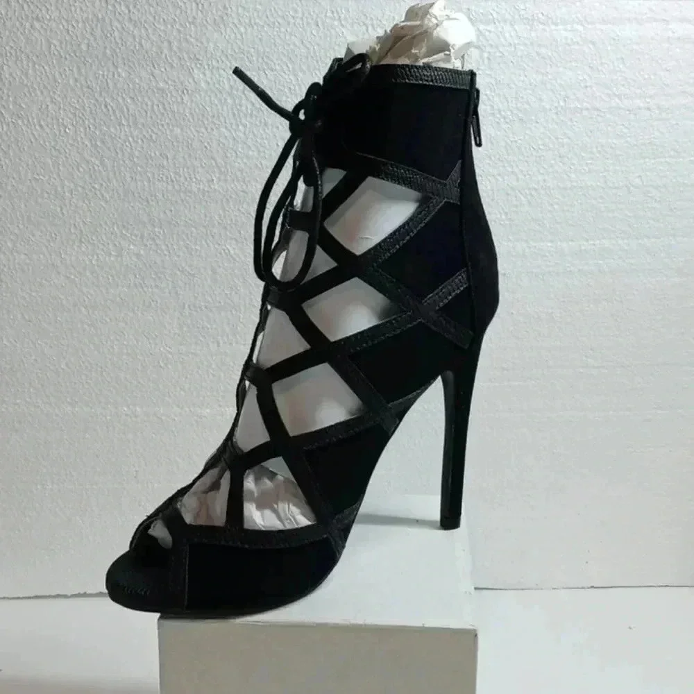 Qupid open toe back closure sandals